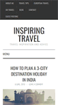 Mobile Screenshot of inspiring-travel.com