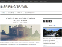 Tablet Screenshot of inspiring-travel.com